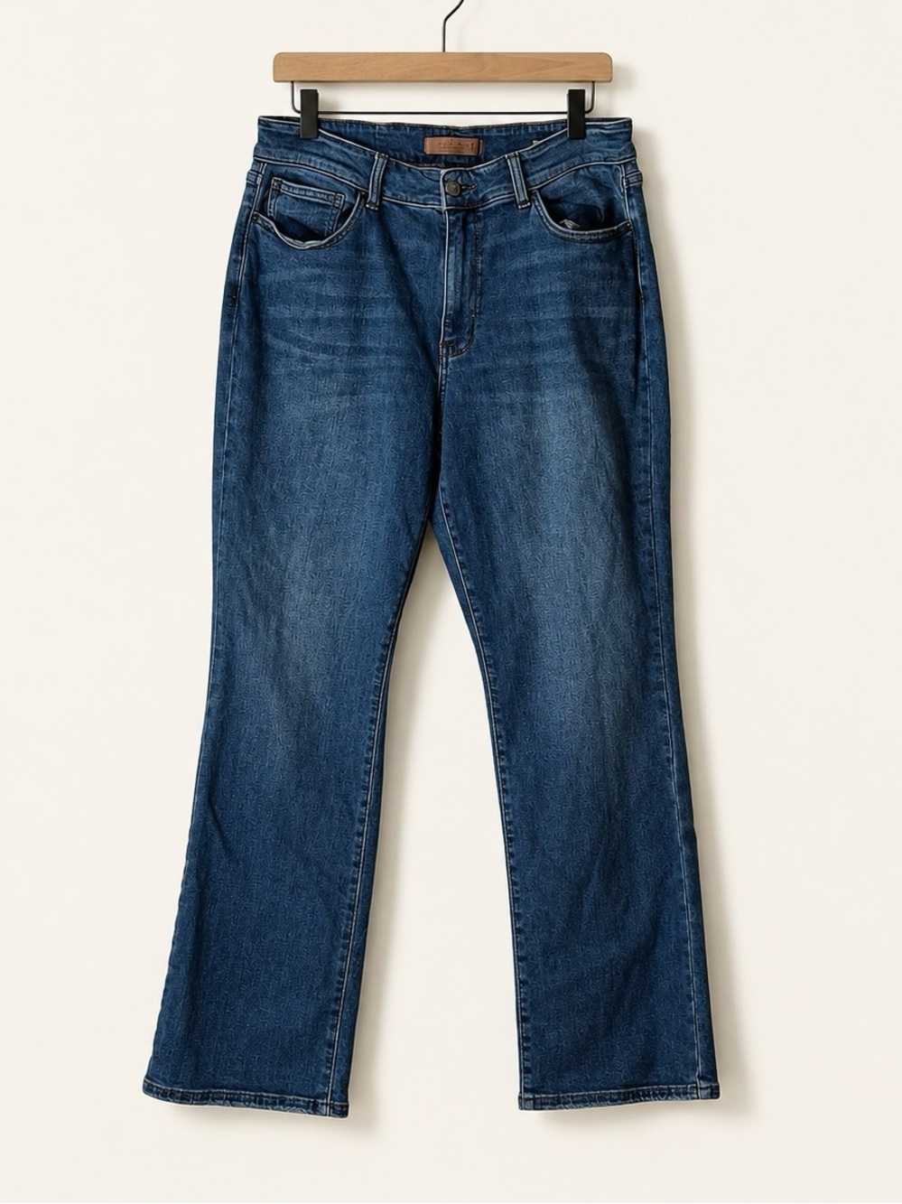 Judy‎ Blue Bootcut Jeans Women’s 14W Dark Wash Stretch Mid Rise Denim - Picture 2 of 8